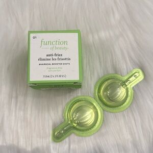 Function of beauty anti-frizz booster shots